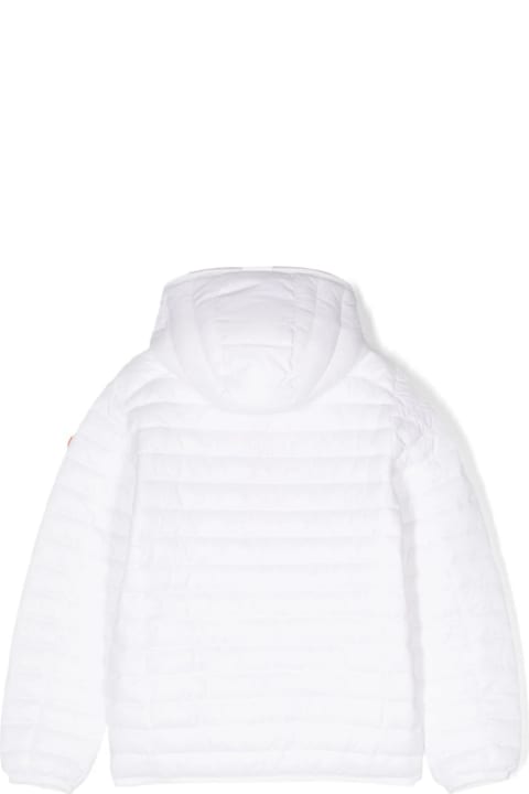 Sale for Kids Save the Duck White Ana Down Jacket