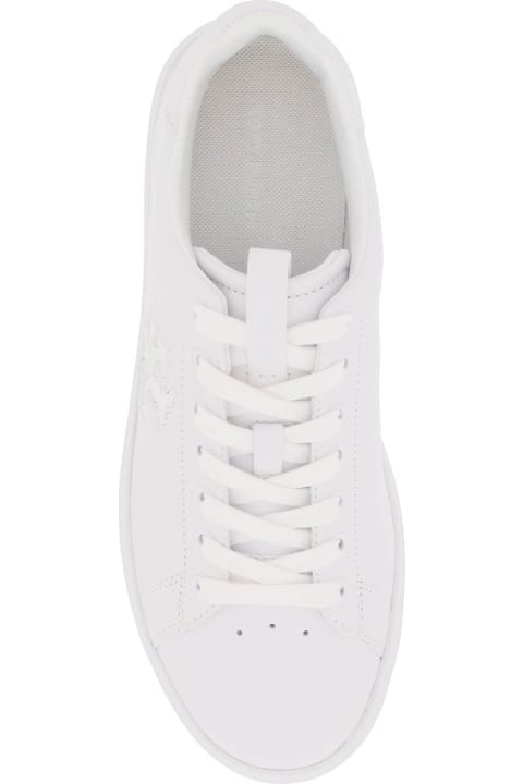 Tory Burch for Women Tory Burch Double T Howell Court Leather Sneakers