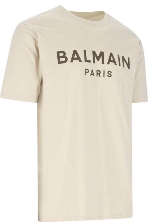 メンズ Balmainのトップス Balmain Logo T-shirt