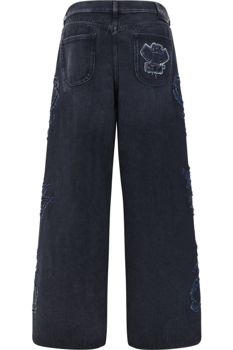 Off-White Jeans for Women Off-White Super Baggy Jeans