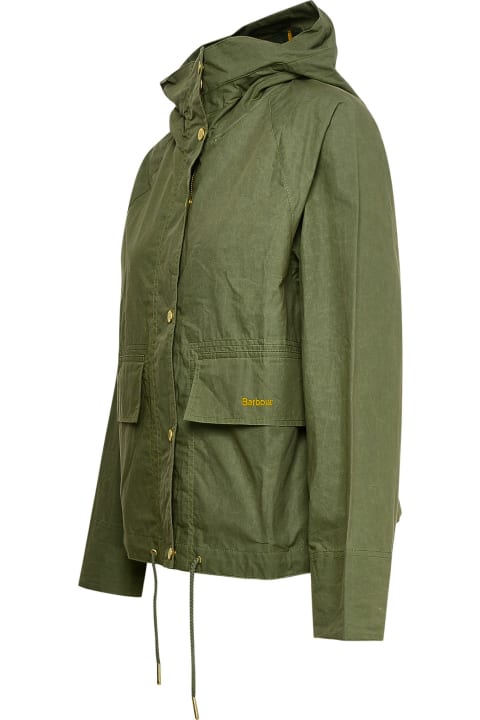 Barbour for Women Barbour Green Cotton Jacket