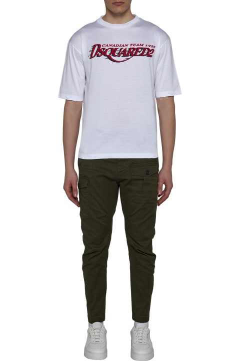Dsquared2 Topwear for Men Dsquared2 Canadian Team Cool Fit T-shirt