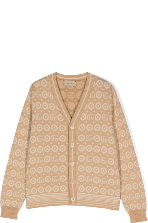 Gucci Sweaters & Sweatshirts for Women Gucci Gucci Kids Sweaters Beige
