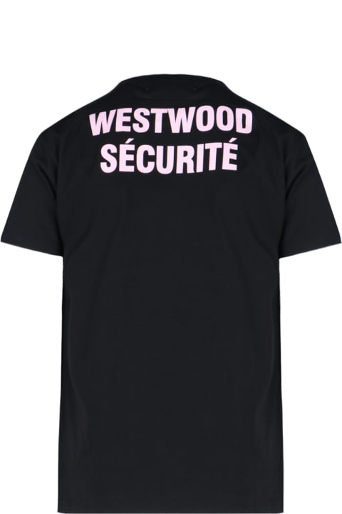 Vivienne Westwood Topwear for Men Vivienne Westwood Classic T-shirt "sécurité"