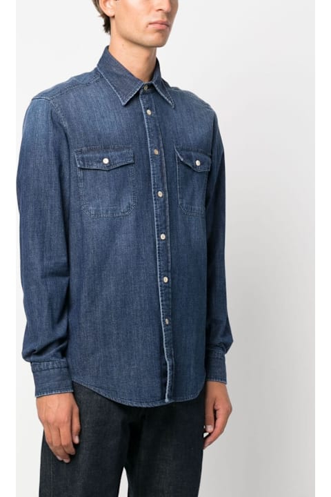 Boglioli for Women Boglioli Denim Button-down Shirt