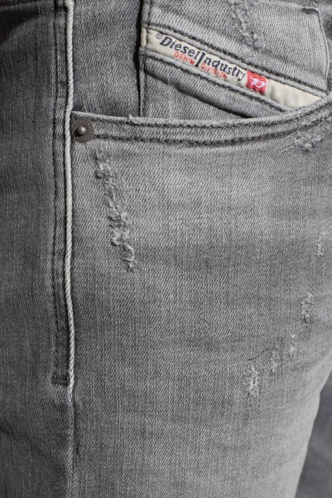 メンズ Dieselのデニム Diesel 1979 Sleenker Skinny Distressed Jeans