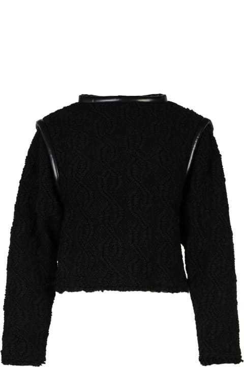 Isabel Marant Clothing for Women Isabel Marant 'ladiva' Black Wool Mistro Sweater