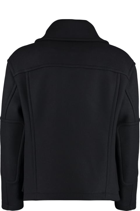 Versace Coats & Jackets for Men Versace Wool Blend Jacket