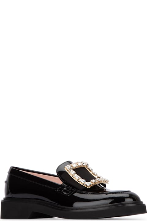 Roger Vivier for Women Roger Vivier Viv Rangers Strass Buc Loafer 25