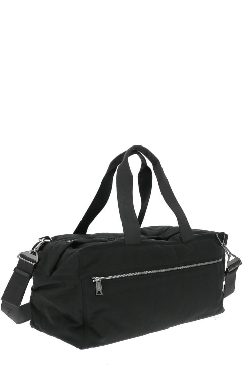 Bottega Veneta for Men Bottega Veneta Black Duffel Bag