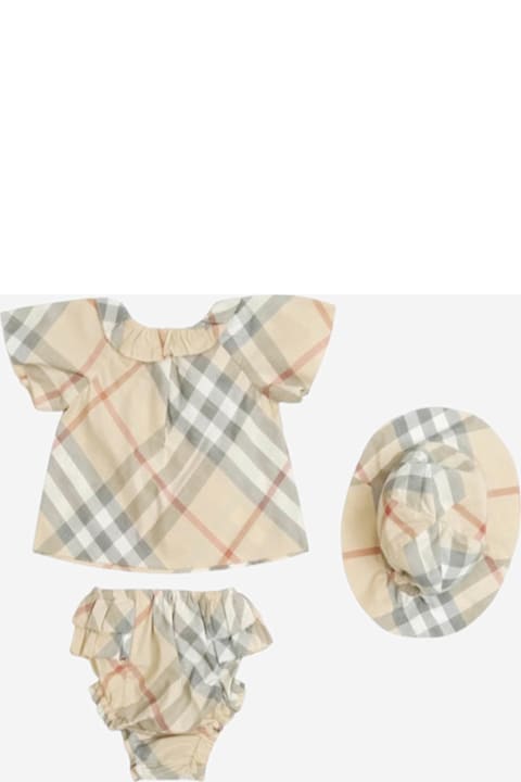 Burberry Bodysuits & Sets for Baby Girls Burberry 3-piece Baby Set