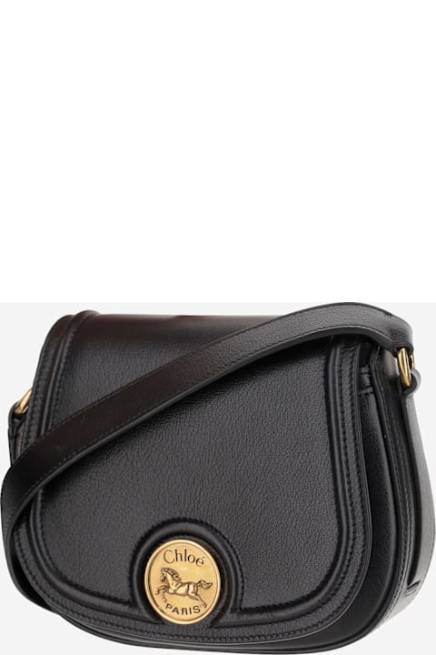 Chloé Bags for Women Chloé Grained Leather Bag With Logo