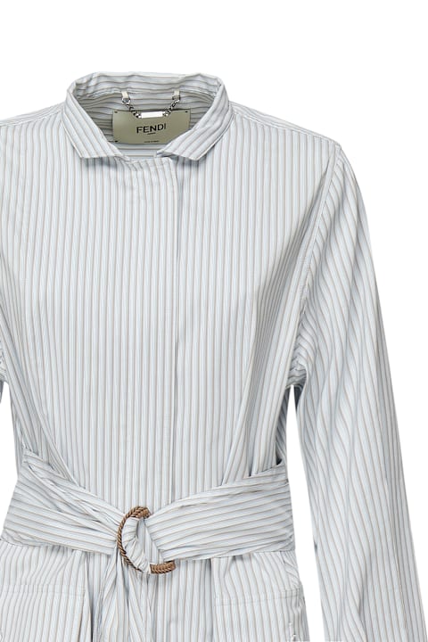 Topwear for Women Fendi Cotton And Silk Blouson