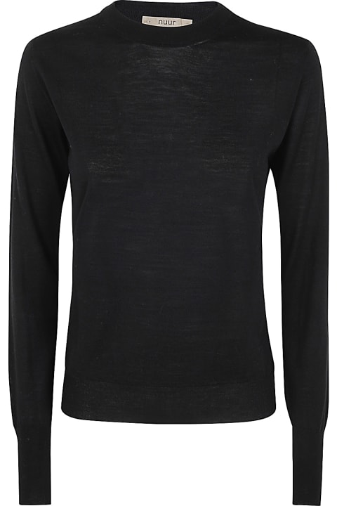 Nuur Clothing for Women Nuur Long Sleeves Round Neck Sweater