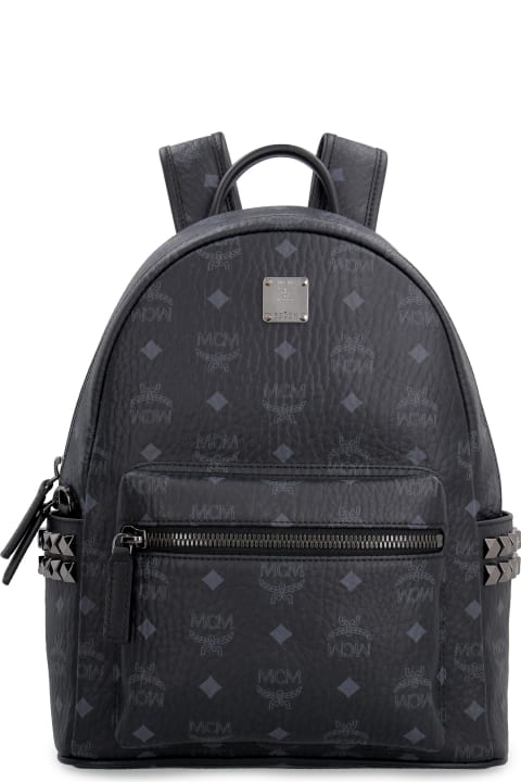 MCM Backpacks for Women MCM Stark Backpack In Visetos With Studs