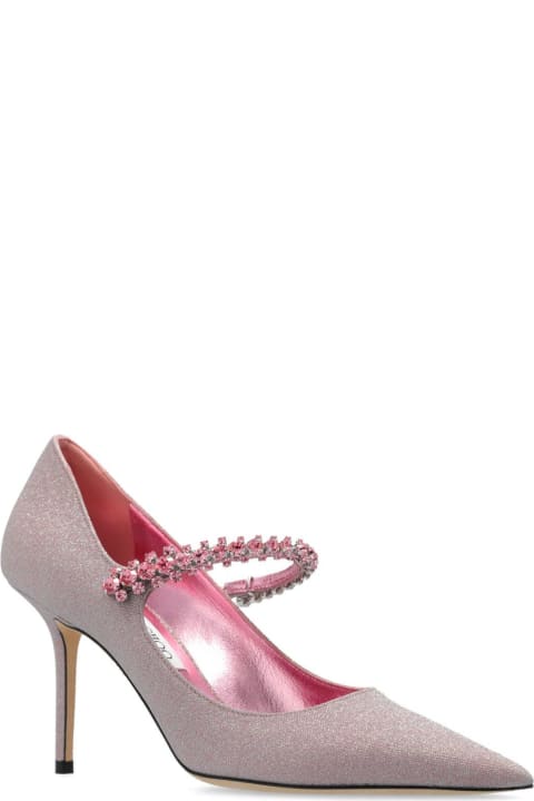 High-Heeled Shoes for Women Jimmy Choo Bing Slip-on Pumps