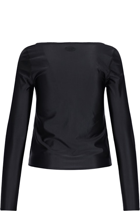 Diesel Topwear for Women Diesel 't-knot' V-neck Top