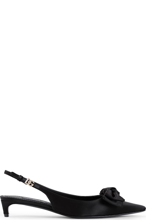 Homeware Dolce & Gabbana Satin Slingback Pumps