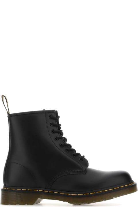 Dr. Martens Black Leather 1460 Ankle Boots