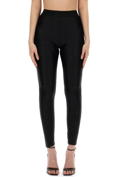 Versace Jeans Couture Pants & Shorts for Women Versace Jeans Couture Crystal All-over Leggings