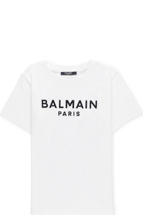 Balmain T-Shirts & Polo Shirts for Boys Balmain Logoed T-shirt