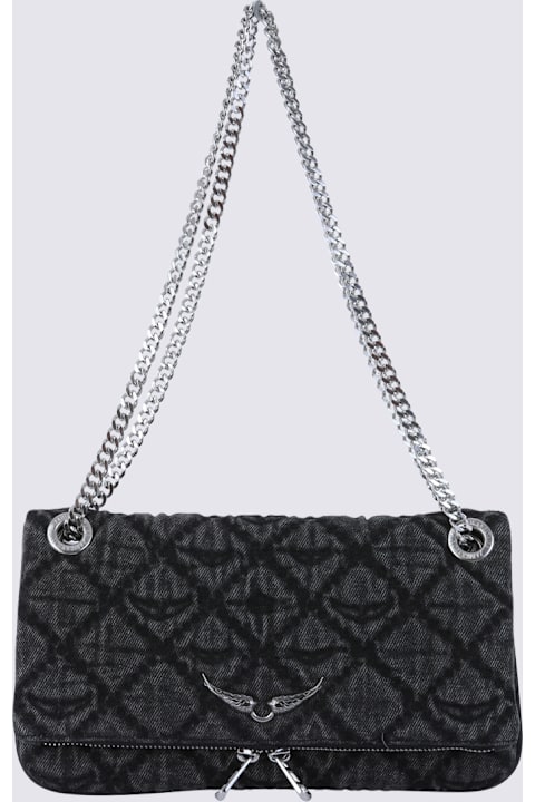 Zadig 
Voltaire Dark Grey Rock Ii Shoulder Bag