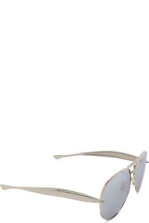 ウィメンズ Bottega Veneta Eyewearのアイウェア Bottega Veneta Eyewear Bv1305s Silver Sunglasses