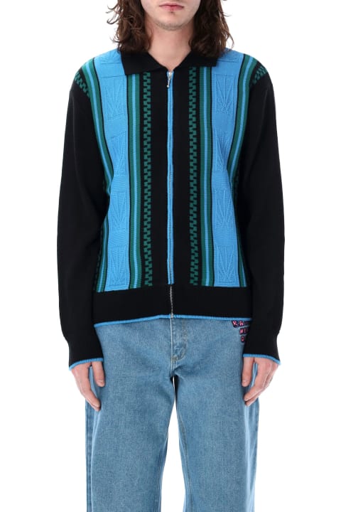 PACCBET Sweaters for Men PACCBET Logo Knit Cardigan