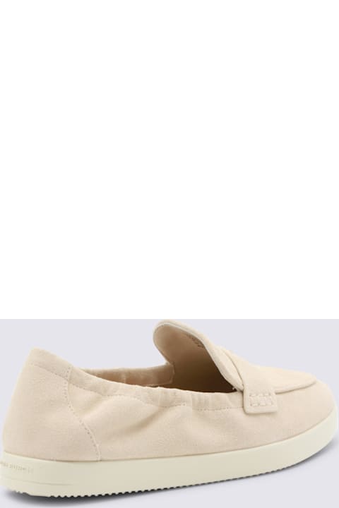 Tory Burch Sand Leather Loafers