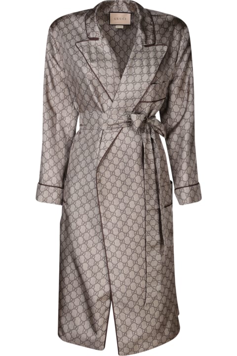 ウィメンズ Gucciのランジェリー＆パジャマ Gucci Printed Silk Kimono