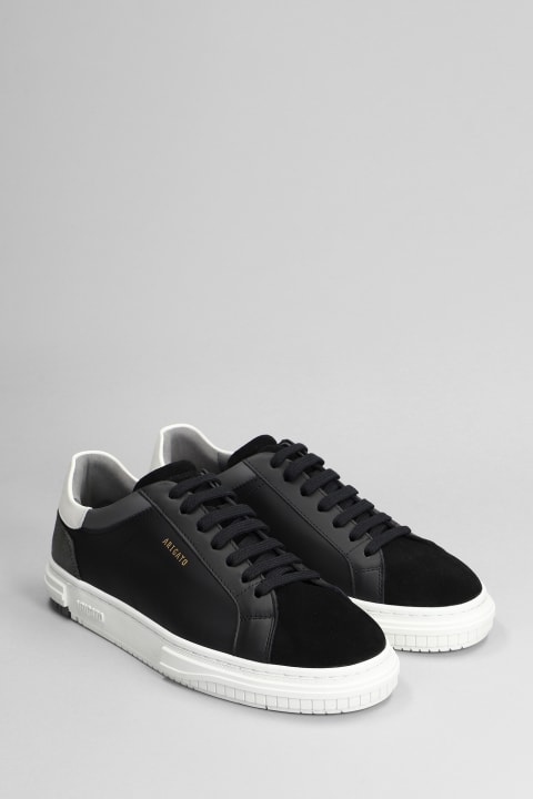 Fashion for Men Axel Arigato Atlas Sneakers In Black Suede And Leather