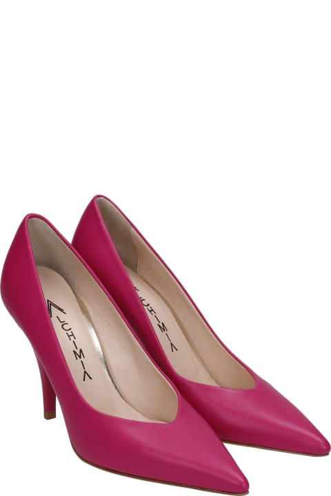 Pumps In Fuxia Leather