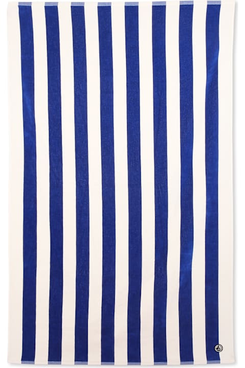 Petit Bateau Accessories & Gifts for Boys Petit Bateau Blue Beach Towel For Kids With Logo