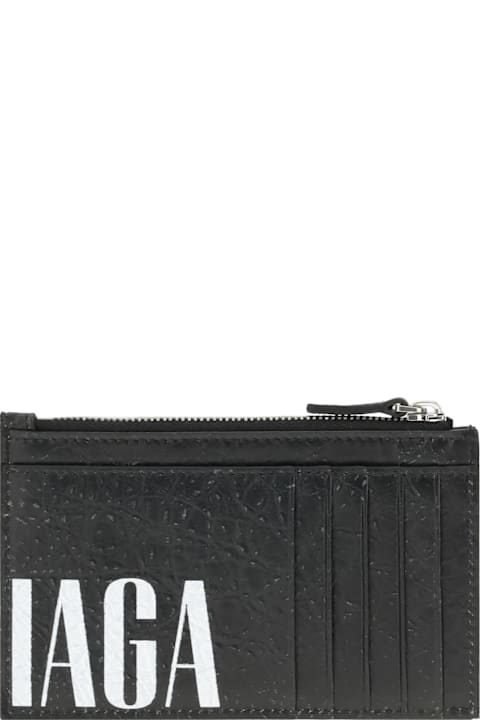 Balenciaga for Men Balenciaga Contrast Logo Card Holder