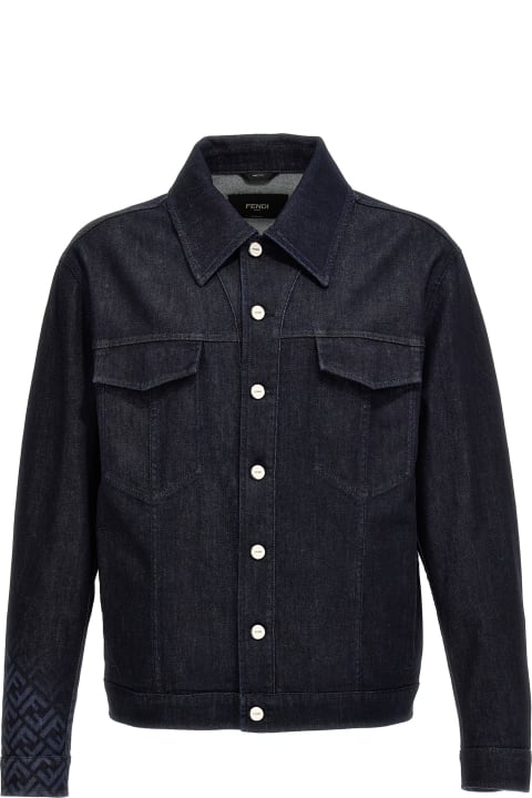 Fendi Coats & Jackets for Men Fendi Denim Jacket