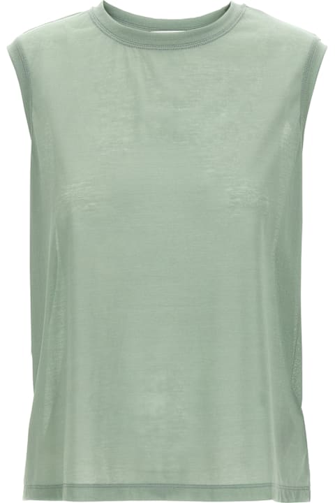 Victoria Beckham for Women Victoria Beckham Logo Embroidery Top