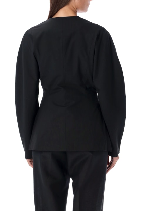 Ganni Coats & Jackets for Women Ganni Blazer 1 Btn Shaped Sleeve