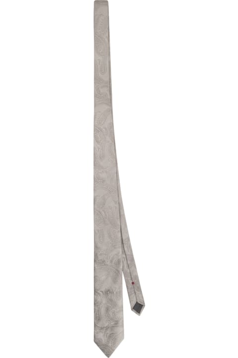 Brunello Cucinelli for Men Brunello Cucinelli Paisley Silk Tie