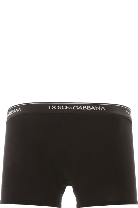 Underwear for Men Dolce & Gabbana Bi-pack Logo Boxer