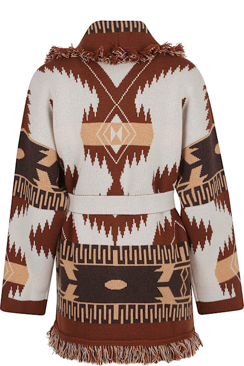 Alanui سترات لـ السيدات Alanui Icon Jacquard Cardigan