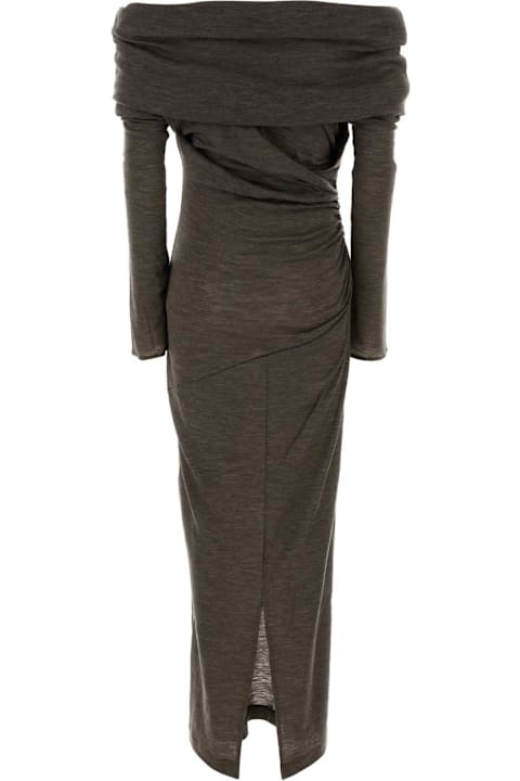 Entire Studios لـ Kids Entire Studios Mud Wool Dress