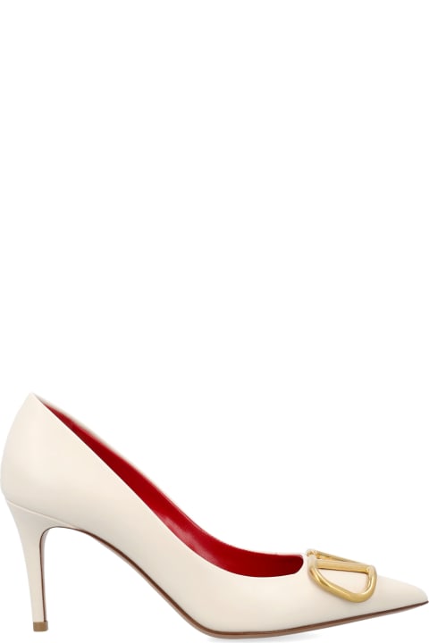 High-Heeled Shoes for Women Valentino Garavani Vlogo Pump