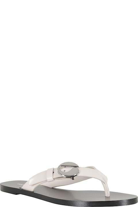 Coperni C Logo Flip Flops