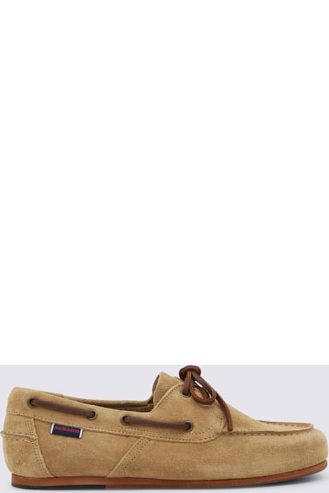 Sebago Beige Camel Suede Owen Loafers