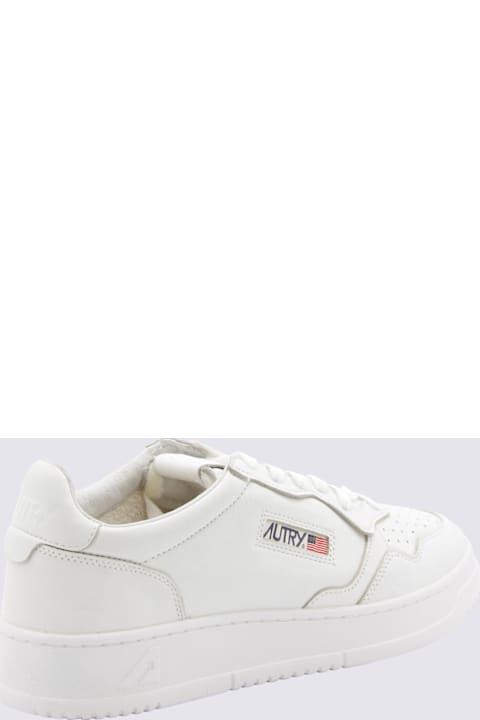 Autry White Leather Medalist Sneakers