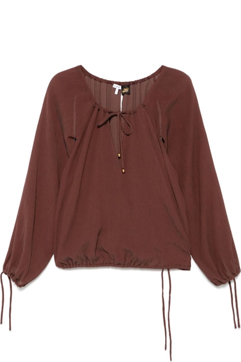 Homeware Loewe Cotton And Silk Blend Blouse