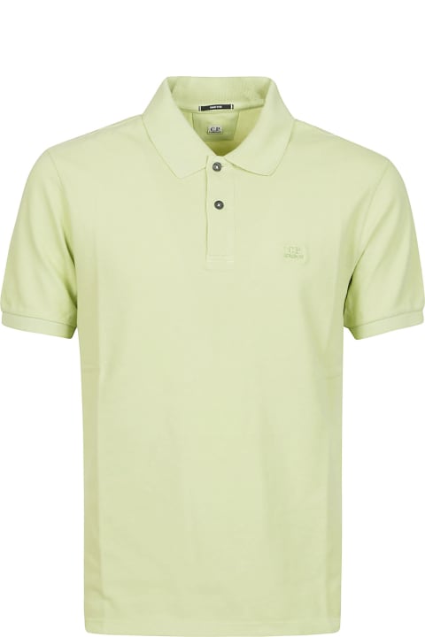 C.P. Company for Men C.P. Company 24/1 Piquet Resist Dyed Short Sleeve Polo Shirt