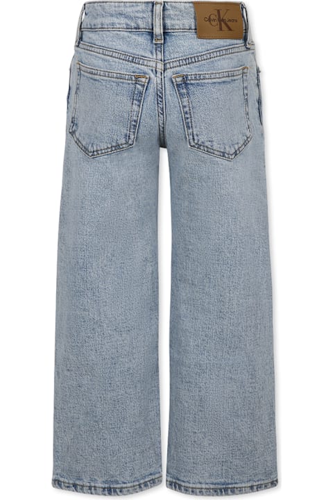 Calvin Klein ملابس تحتية لـ أولاد Calvin Klein Denim Jeans For Boy With Logo