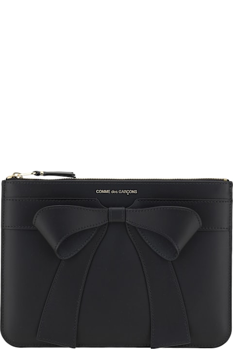 Comme des Garçons Wallets for Men Comme des Garçons Big Bow Coin Purse