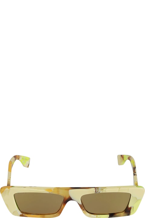 Homeware Gucci Eyewear Rectangle Thick Sunglasses